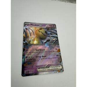 Pokémon TCG Mimikyu ex Scarlet & Violet Black Star Promos SVP004 Holo Promo NM